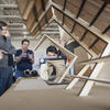 architecture students at Tyler working on designs for the Southeast Asian Market.