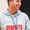 Head basketball coach Adam Fisher