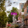 this is an image of o'connor plaza on main campus with the letters 'fpo,' for placement only